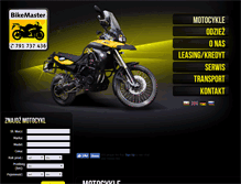 Tablet Screenshot of bikemaster.pl
